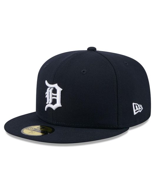KTZ Blue Detroit Tigers 2025 Jackie Robinson Day 59fifty Fitted Hat for men