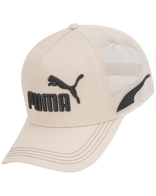 PUMA Natural Embroidered Desert Trucker Cap for men