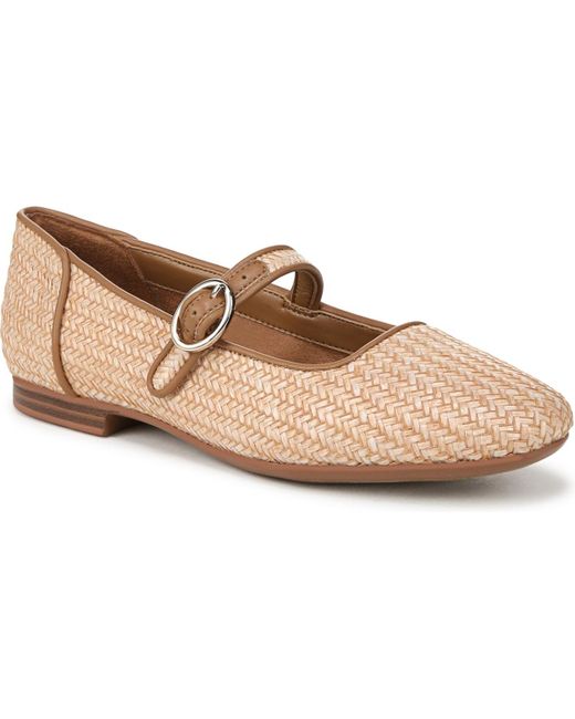 Naturalizer Natural Kelly 4 Square Toe Mary Jane Flats