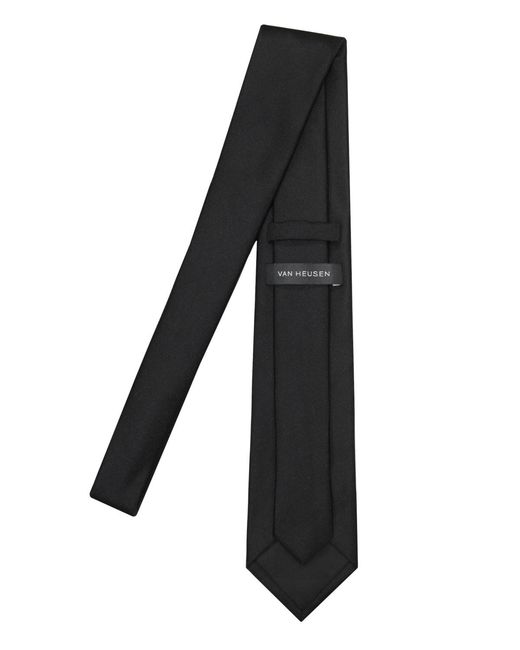 Van Heusen Black Soft Solid Tie for men