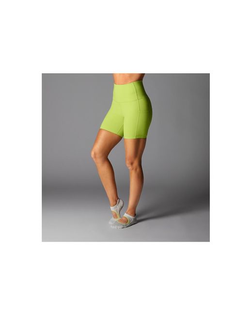 Tavi Green Stash & Dash Biker Short 6"