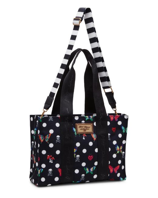 Betsey Johnson Black Medium Tote