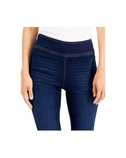 Cotton Petite Pull-on Jeggings, Created 