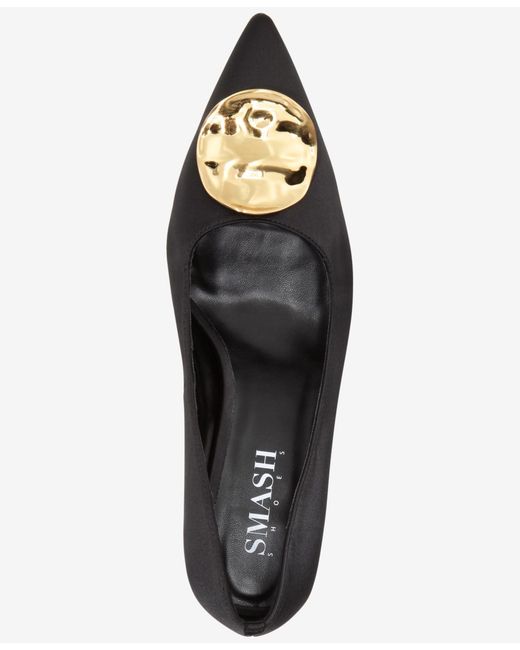 SMASH Shoes Black Raya Pointed-toe Pumps