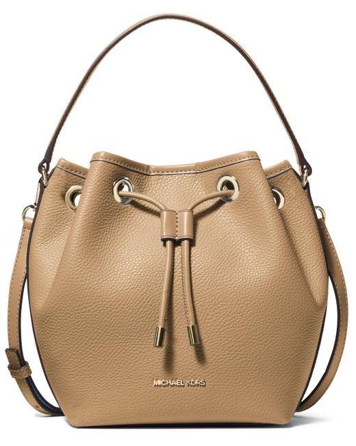 Michael Kors Natural Avery Bucket Messenger Handbag