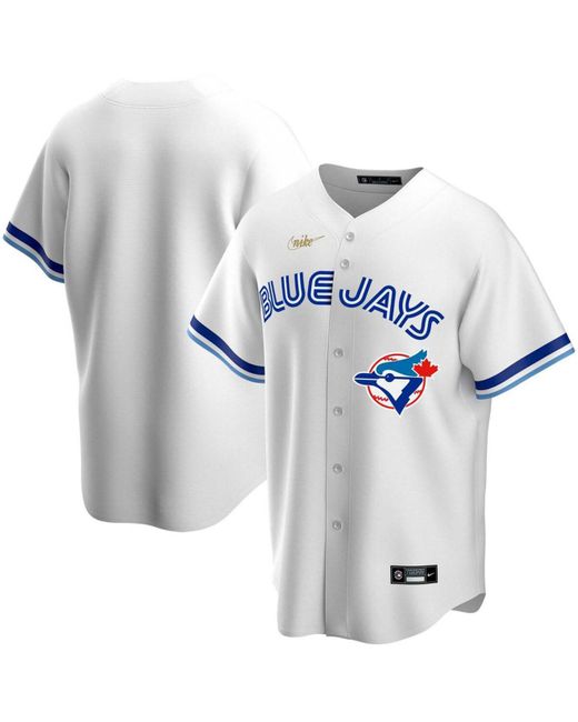 Nike Synthetic White Toronto Blue Jays Home Cooperstown Collection Team