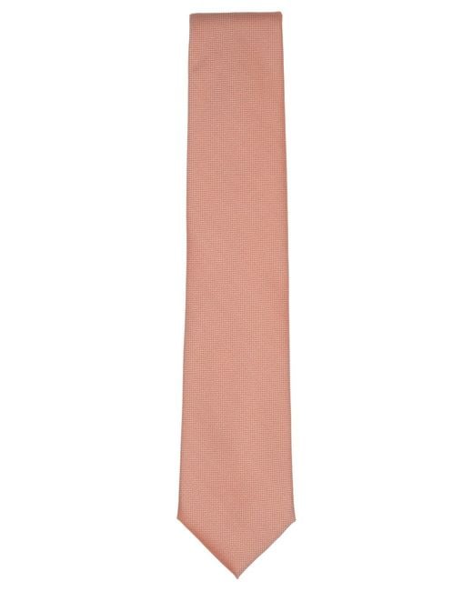 Michael Kors Pink Gordes Micro Solid Tie for men