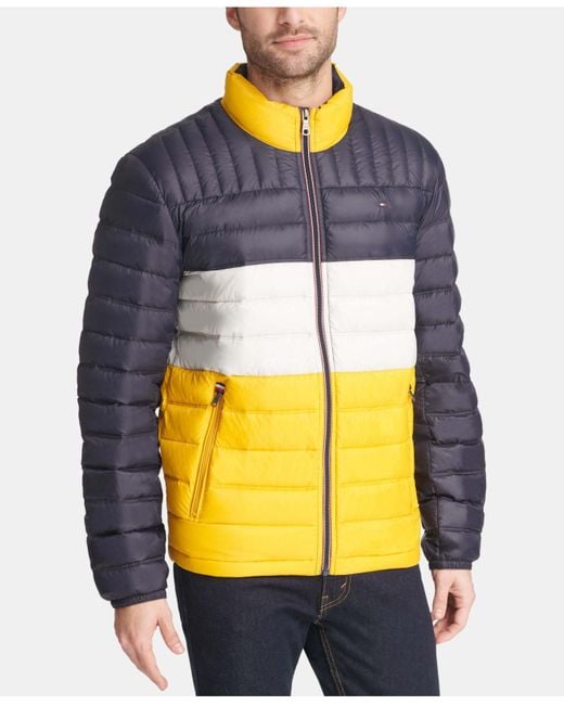 yellow and blue jacket