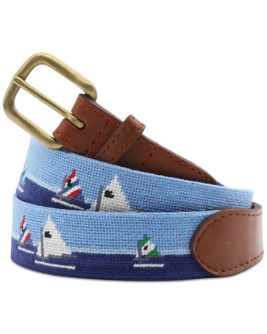 Smathers & Branson Blue Day Sailor Belt for men