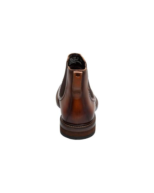 Florsheim Brown Forge Plain Toe Gore Boot for men