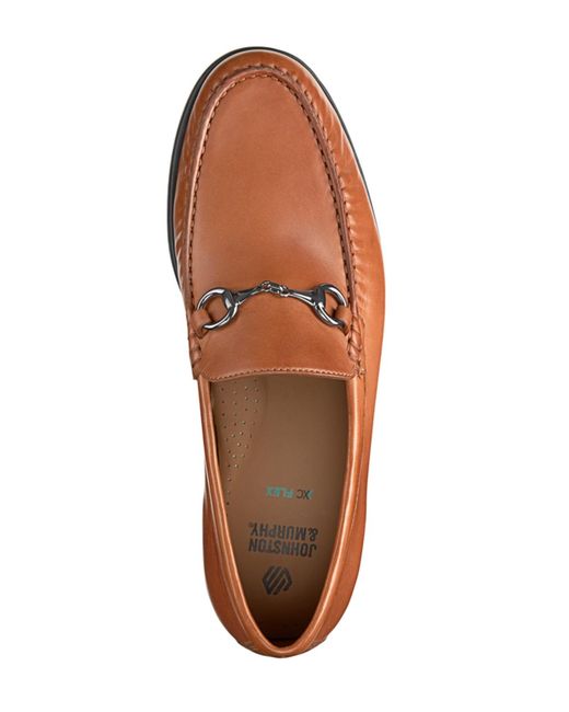 Johnston & Murphy Brown Harrison Bit Loafers for men