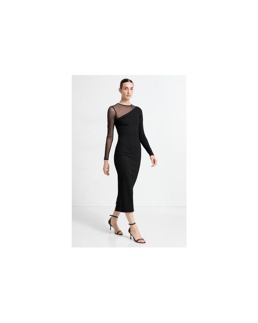MARCELLA Black Milo Dress
