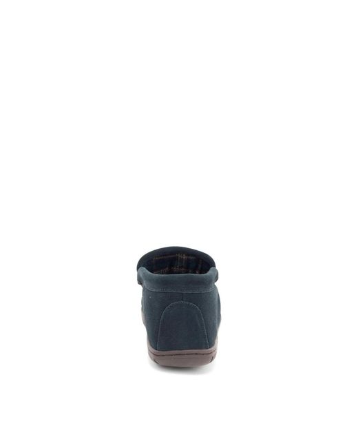 Staheekum Blue Trapper Flannel Slipper for men