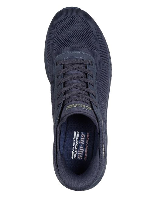 Skechers Blue Hands Free Slipins: Bobs Sport Squad Chaos Slipon Sneaker