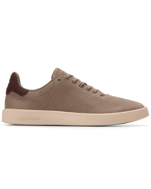 Cole Haan Brown Grand Crosscourt Daily Laser Sneaker for men