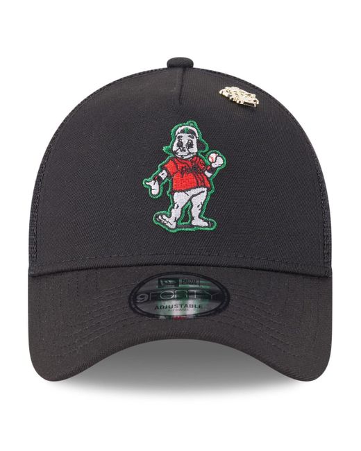 KTZ Black San Francisco Giants 2025 Big League Chew A-frame 9forty Adjustable Trucker Hat for men