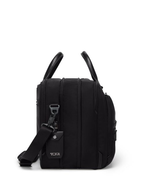 Tumi Black Alpha Medium 15" Expandable Briefcase