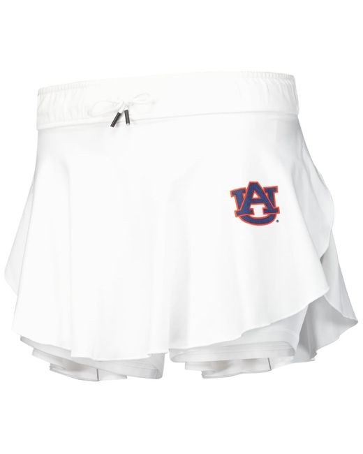 Under Armour White Auburn Tigers Gameday Split Soft Skort