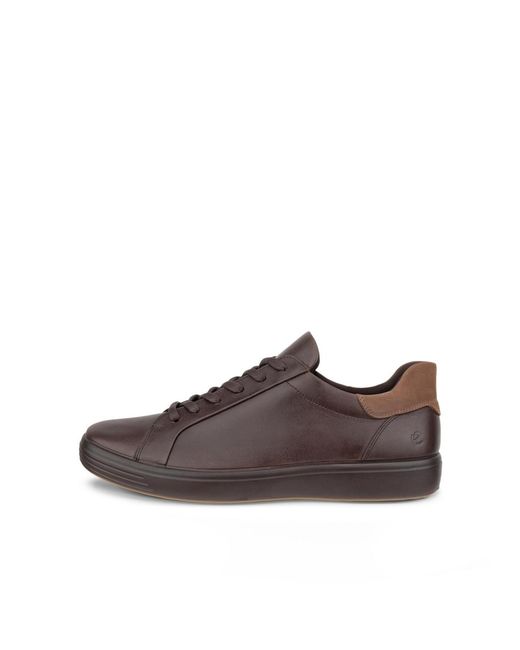 Ecco Brown Soft 7 Easy Sneakers for men