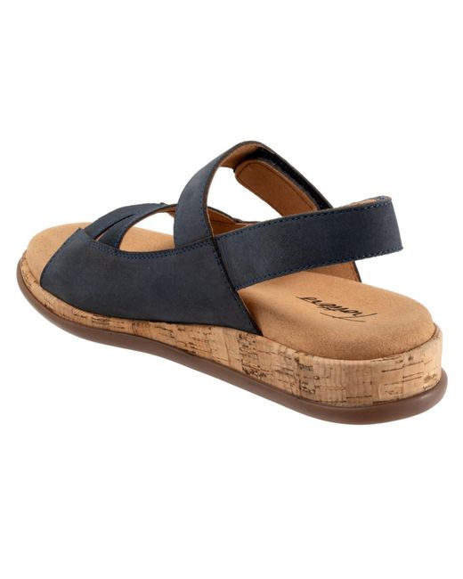 Trotters Blue Gemini Sandal