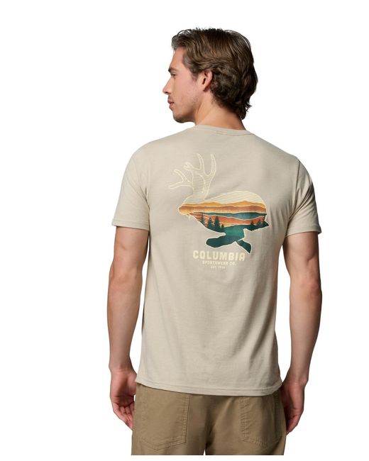 Columbia Multicolor Roundabout Graphic T-shirt for men