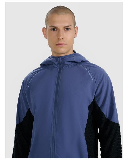 4F Blue Primaloft Active Trail Running Sweatshirt for men