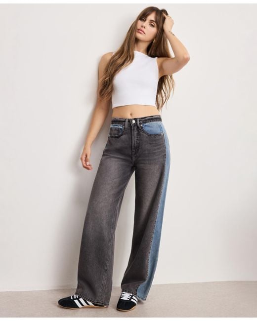 GOOD AMERICAN Multicolor Good Standard baggy Jeans