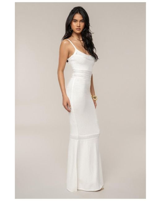 JLUXLABEL Natural Lumen Knit Maxi Dress