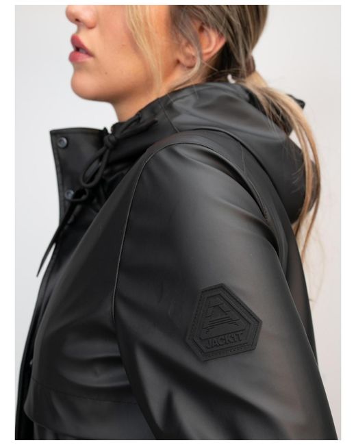 Jacket Black Aurora Cape Raincoat