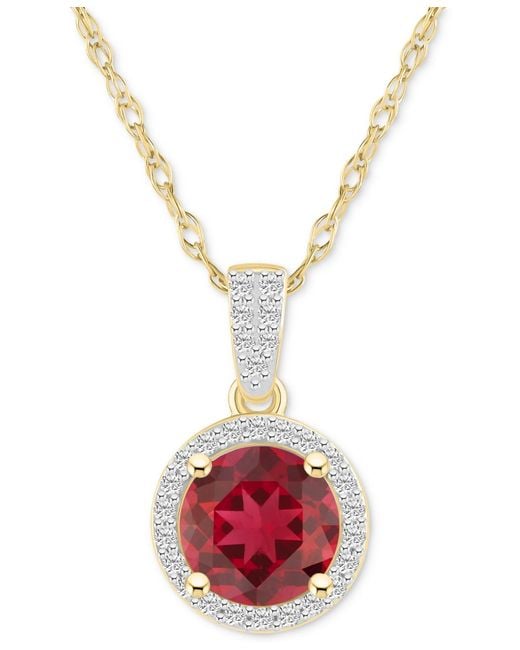 Macy's Red Lab-created Ruby (1-1/2 Ct. T.w.