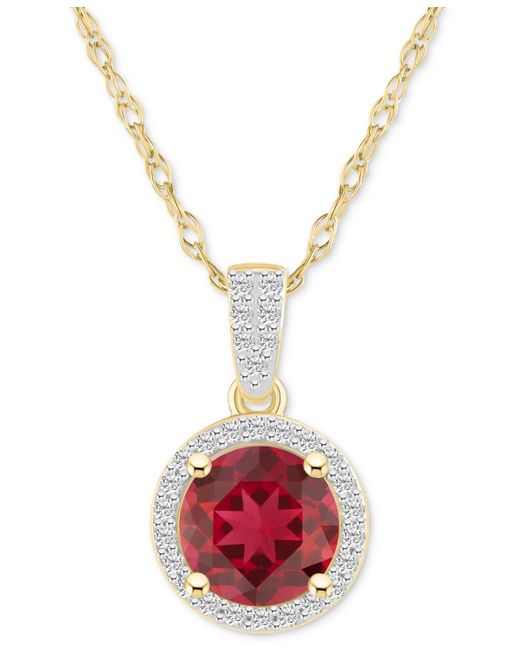 Macy's Red Lab-created Ruby (1-1/2 Ct. T.w.