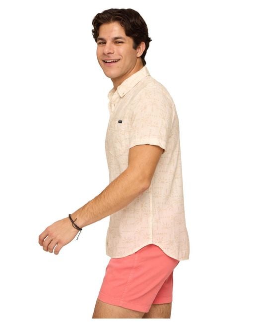 Chubbies White Button-up Shirt for men