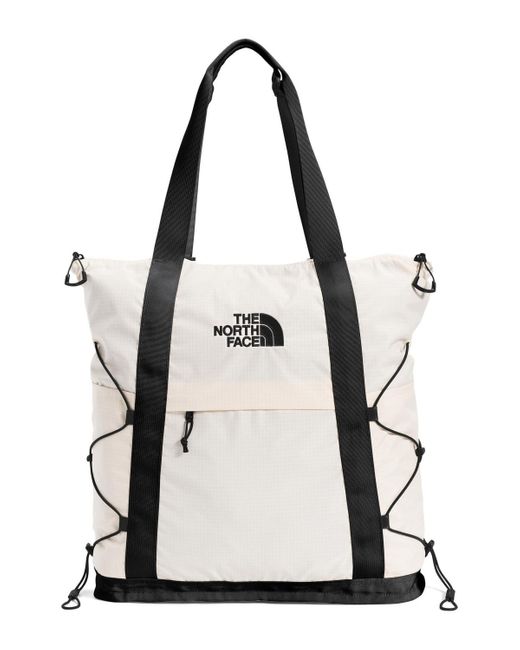 The North Face White Borealis Tote Bag for men