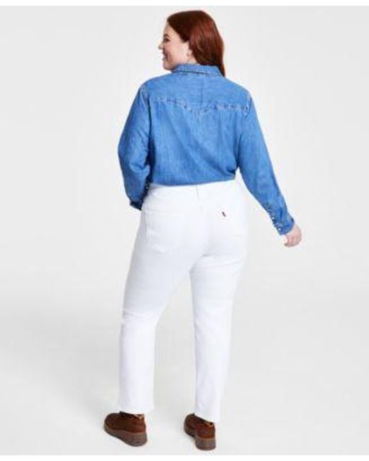 Levi's Trendy Plus Size 415 Classic Bootcut Jeans - Macy's