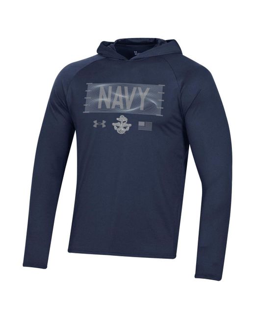 Under Armour Midshipmen Silent Service Long Sleeve Hoodie T-shirt in ...