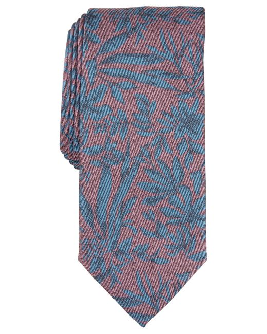 Tallia Blue Enis Botanical Tie for men