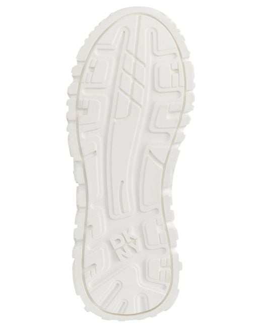 DKNY Blue Lacamp Lace-up Sneakers
