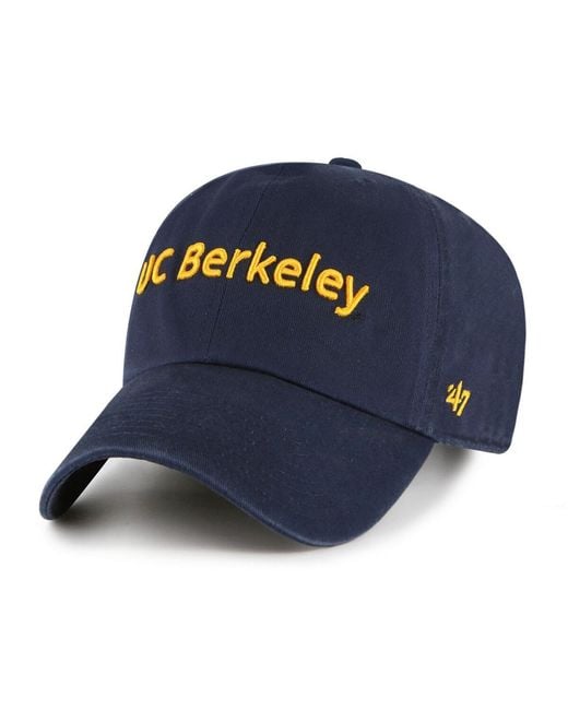 '47 Blue Cal Bears Clean Up Adjustable Hat for men