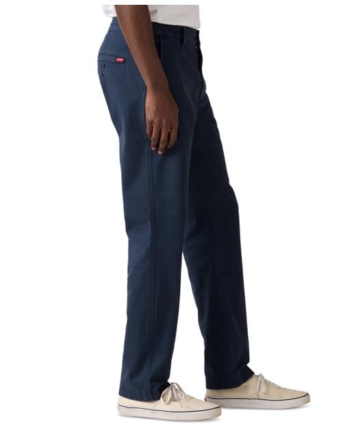 Levi's Blue Relaxed Straight Fit Chinos for men