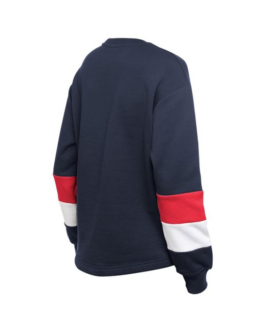 KTZ Blue Atlanta Braves Game Day Color Pullover Sweatshirt