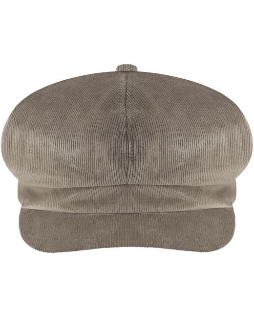 Kangol Gray Cord Spitfire Newsboy for men