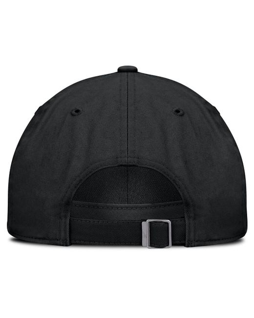Nike Black Stanford Cardinal Local Club Adjustable Hat for men