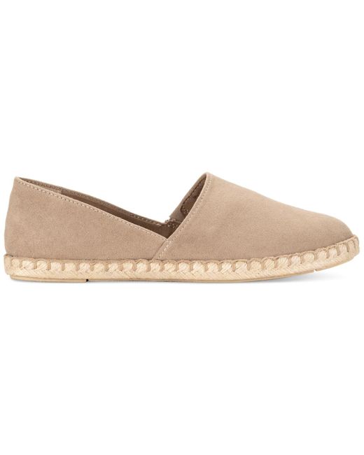 Style & Co. Black Reevee Stitched-trim Espadrille Flats