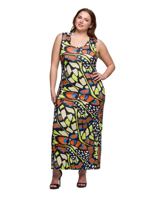 aloha print maxi dress Boracay Aloha Shirt by XIX Palms