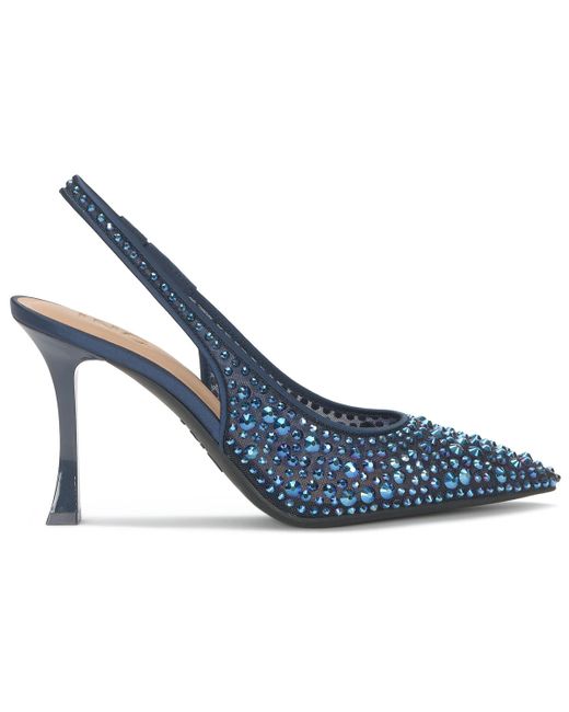 INC International Concepts Blue Alanze Slingback Pumps