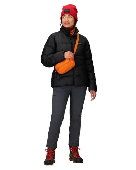 Marmot Black Guides Down Puffer Jacket