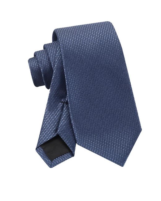 Calvin Klein Blue Willard Solid Tie for men