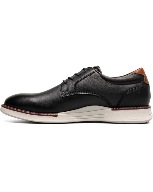 Florsheim Black Launch Plain Toe Oxford for men