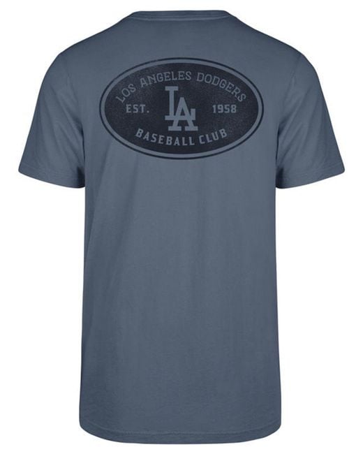 47 Brand MLB LA Dodgers T-Shirt In Black for Men