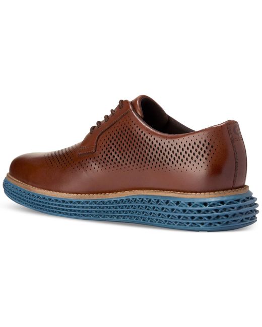Cole Haan Brown Ã ̃riginalgrand 2.0 Oxford Dress Sneaker for men